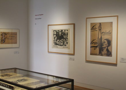 Blick in die Kollwitz-Ausstellung