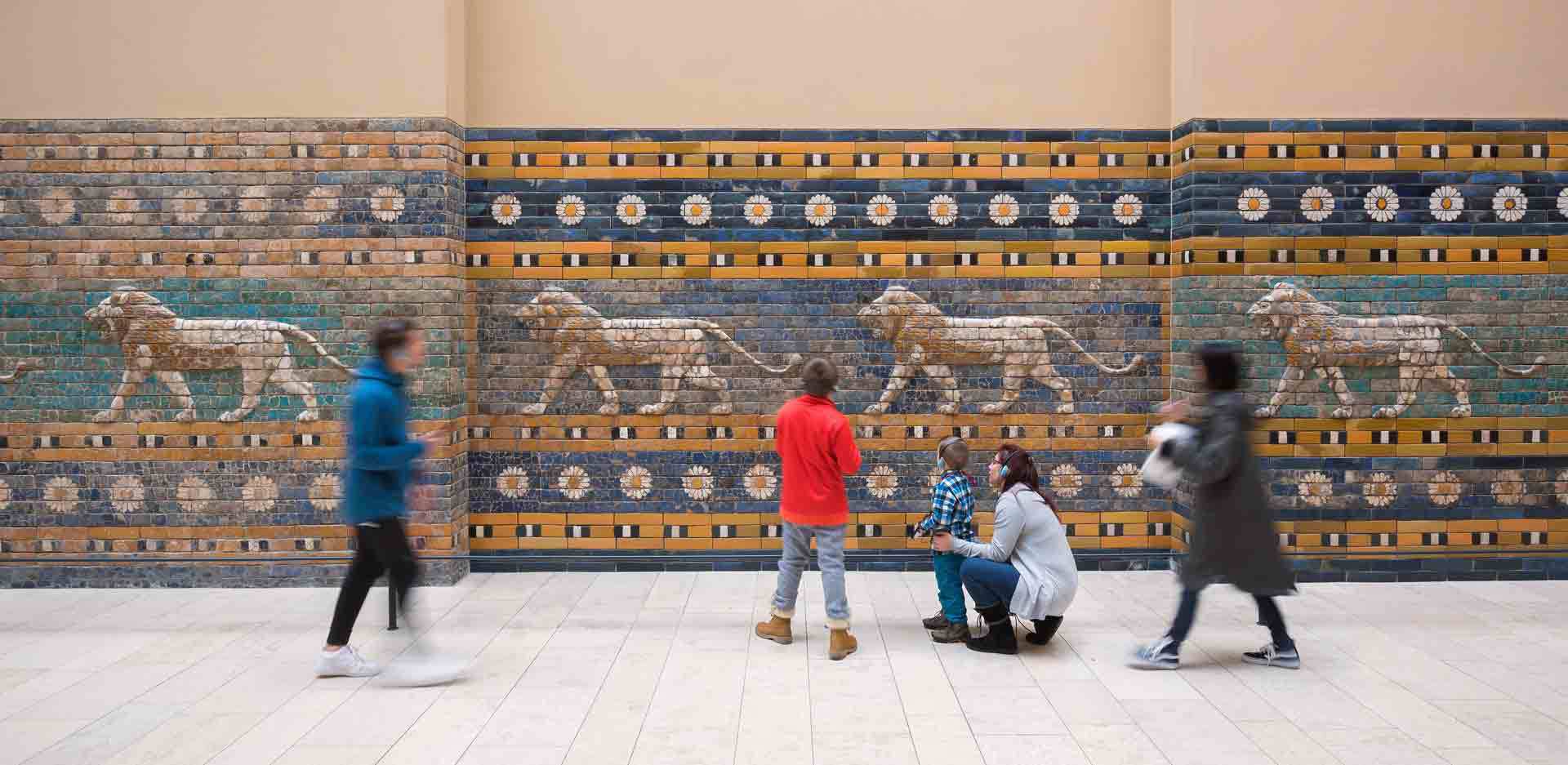 Prozessionsstraße zu Babylon Pergamonmuseum Staatliche Museen zu Berlin David von Becker web