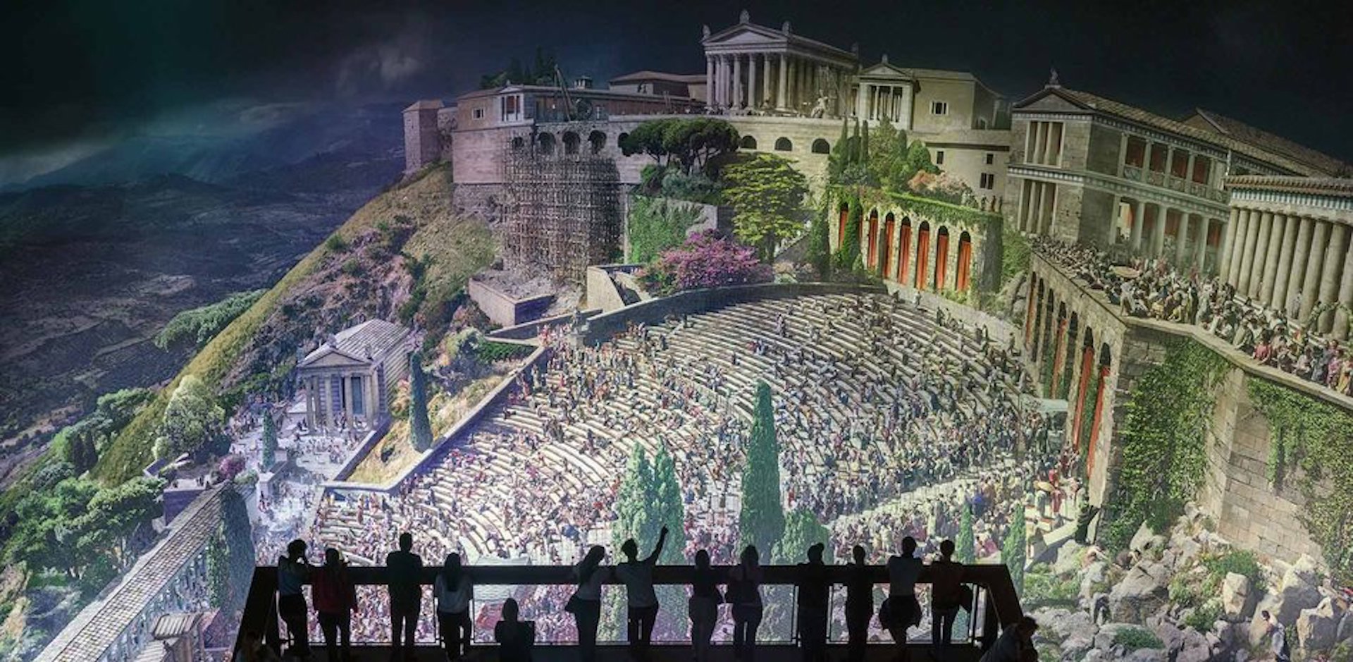 Besucherplattform im Pergamonmuseum Das Panorama asisi Tom Schulze 2