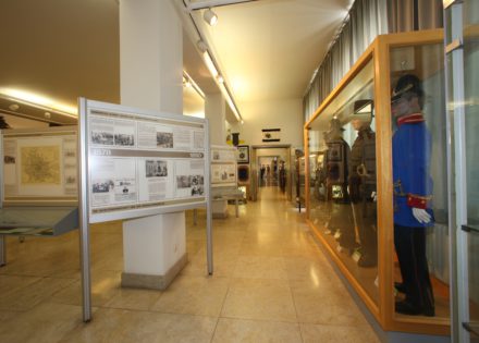 Blick in die Ausstellung der Polizeihistorischen Sammlung